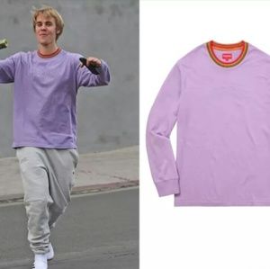 Supreme Multicolored Ribbed L/S